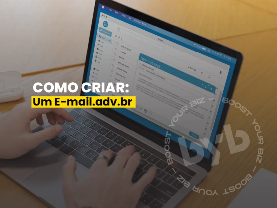 Como criar um e-mail .adv.br