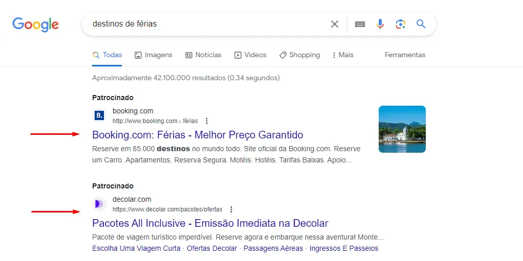 Anúncios no Google Ads