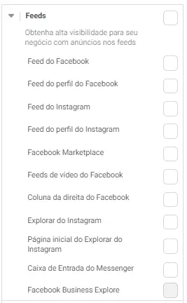 Anúncios no Facebook 