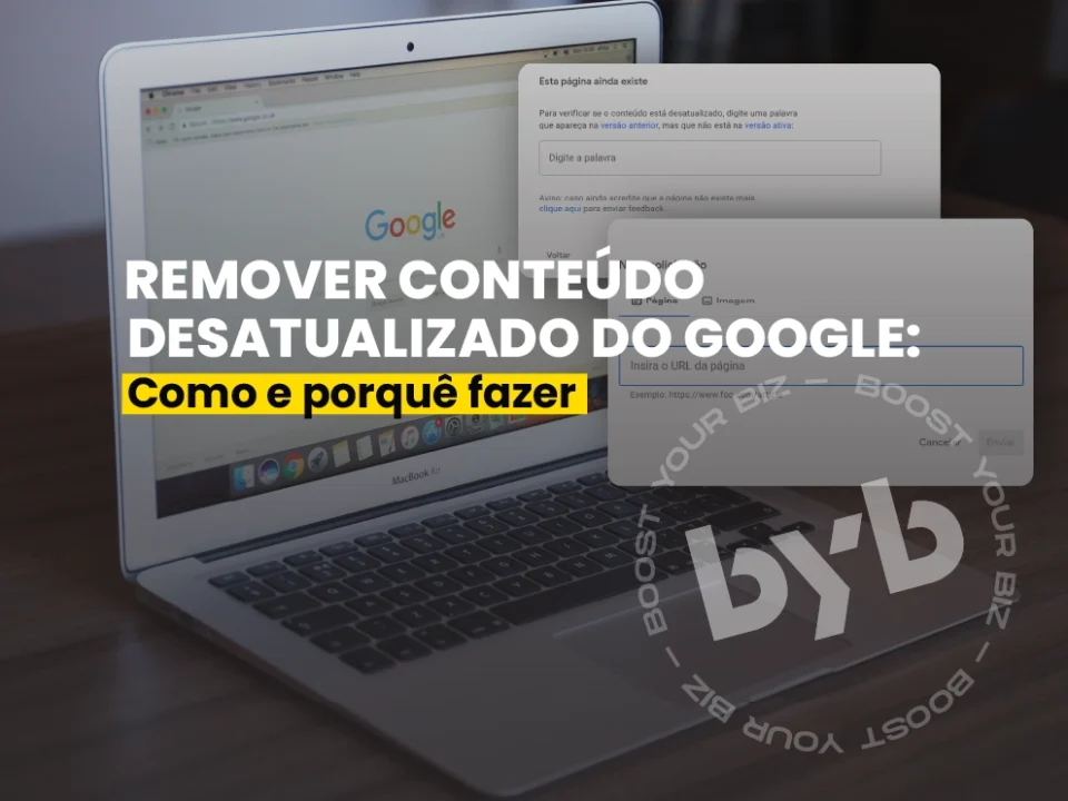 Remover conteúdo desatualizado do google