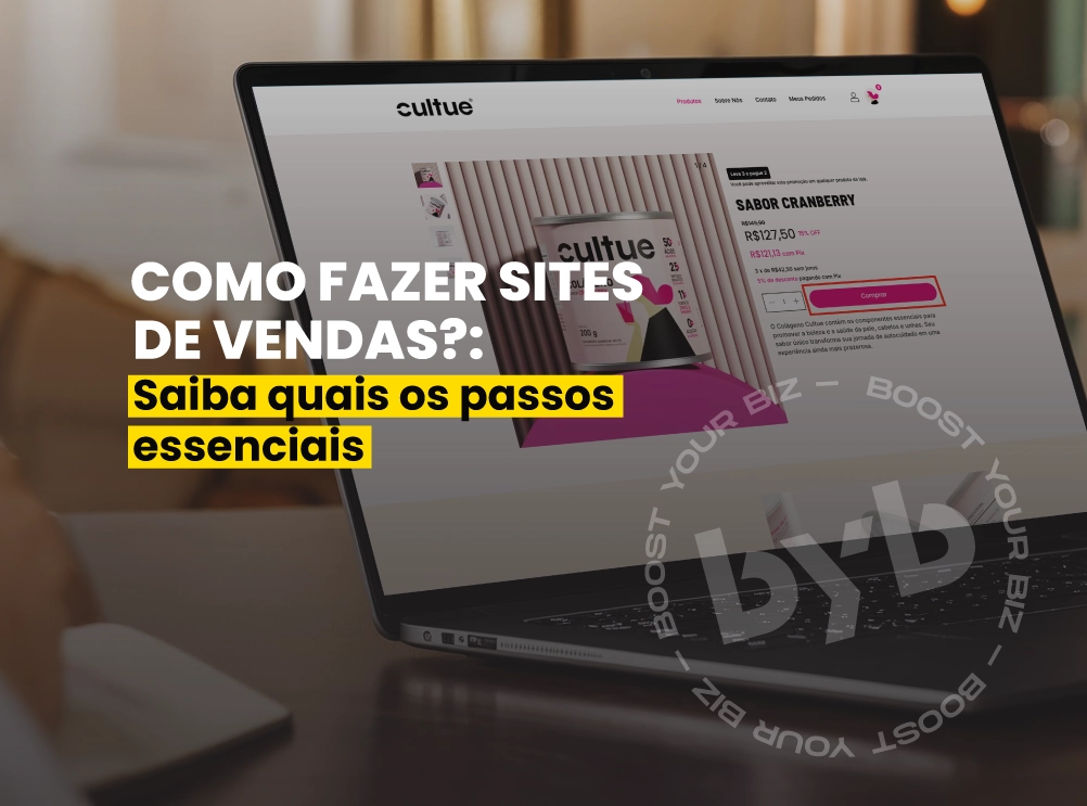 Como fazer sites de vendas