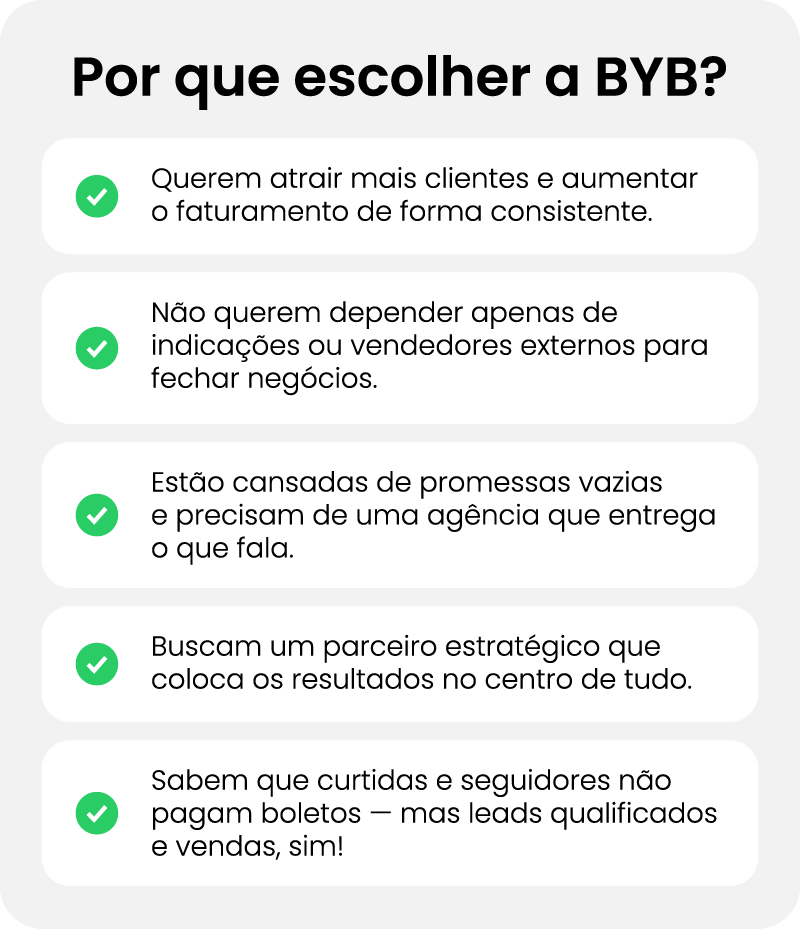Por que a BYB